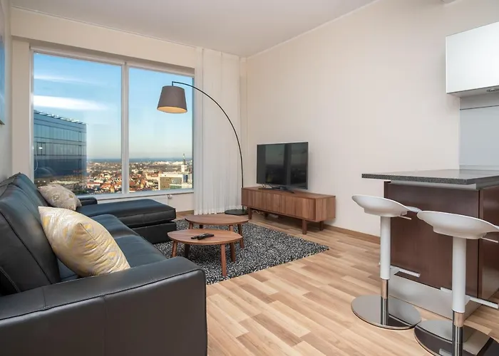 Centre Sky View On 27th Floor Appartement Tallinn
