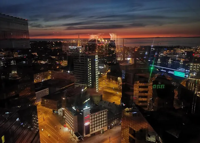 Centre Sky View On 27th Floor Apartament Tallin